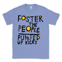 Colony Blue Foster The People Pumped Up Kicks Classic Tee - linhVisuals