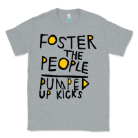 Heather Grey Foster The People Pumped Up Kicks Classic Tee - linhVisuals