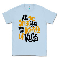 Dusty Blue Foster The People Pumped Up Kicks Classic Tee - linhVisuals