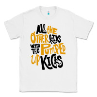 White Foster The People Pumped Up Kicks Classic Tee - linhVisuals