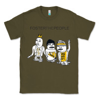 Army Green Foster The People Call It What You Want Classic Tee - linhVisuals