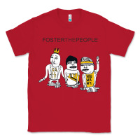 Red Foster The People Call It What You Want Classic Tee - linhVisuals