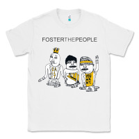 White Foster The People Call It What You Want Classic Tee - linhVisuals