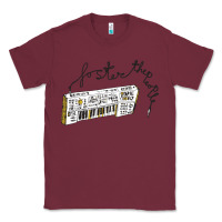Burgundy Foster The People Torches Classic Tee - linhVisuals