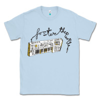Dusty Blue Foster The People Torches Classic Tee - linhVisuals