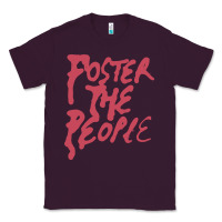 Plum Foster The People Classic Tee - linhVisuals