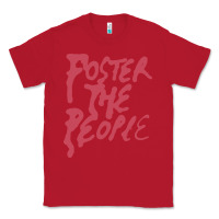 Red Foster The People Classic Tee - linhVisuals