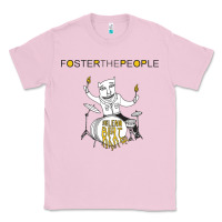 Bubblegum Pink Foster The People Helena Beat Classic Tee - linhVisuals