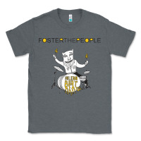 Charcoal Heather Foster The People Helena Beat Classic Tee - linhVisuals