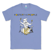 Colony Blue Foster The People Helena Beat Classic Tee - linhVisuals