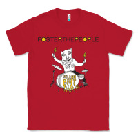 Red Foster The People Helena Beat Classic Tee - linhVisuals