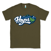 Army Green hillsboro hops Classic Tee - linhVisuals