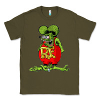 Army Green rat fink  fk27 Classic Tee - linhVisuals