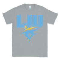 Heather Grey long island university sharks Classic Tee - linhVisuals