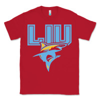 Red long island university sharks Classic Tee - linhVisuals