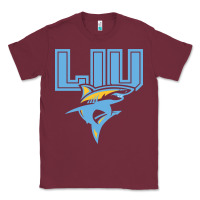 Burgundy long island university sharks Classic Tee - linhVisuals