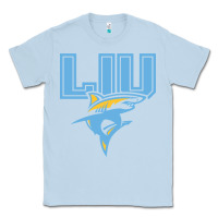 Dusty Blue long island university sharks Classic Tee - linhVisuals