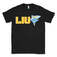 Black long island university sharks Classic Tee - linhVisuals