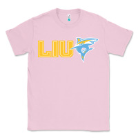 Bubblegum Pink long island university sharks Classic Tee - linhVisuals