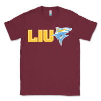 Burgundy long island university sharks Classic Tee - linhVisuals