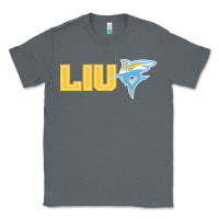 Charcoal Heather long island university sharks Classic Tee - linhVisuals