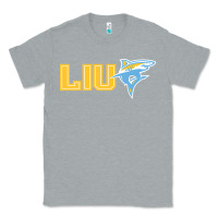 Heather Grey long island university sharks Classic Tee - linhVisuals