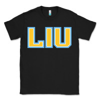Black long island university sharks Classic Tee - linhVisuals