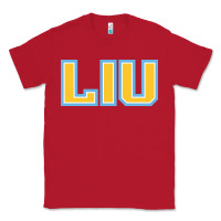 Red long island university sharks Classic Tee - linhVisuals