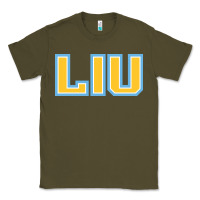 Army Green long island university sharks Classic Tee - linhVisuals