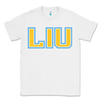 White long island university sharks Classic Tee - linhVisuals
