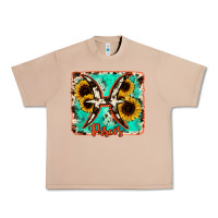 Burro pisces turquoise cowhide Urban Heavy Tee - RanaPortraitStore