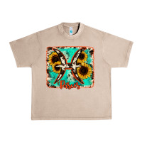 French Oak pisces turquoise cowhide Urban Heavy Tee - RanaPortraitStore