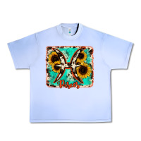 Grape Ice pisces turquoise cowhide Urban Heavy Tee - RanaPortraitStore