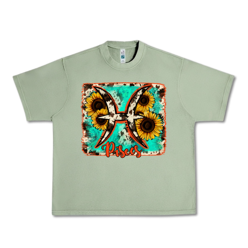 Pisces Turquoise Cowhide Urban Heavy Tee by RanaPortraitStore | Teevron