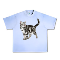 Grape Ice American Shorthair Cat Urban Heavy Tee - LillyAllenDesigns
