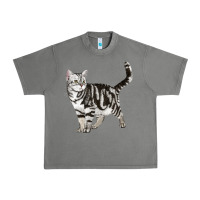 Tornado American Shorthair Cat Urban Heavy Tee - LillyAllenDesigns