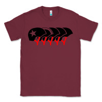 Burgundy roller derby helmets Classic Tee - linhVisuals