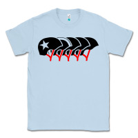 Dusty Blue roller derby helmets Classic Tee - linhVisuals