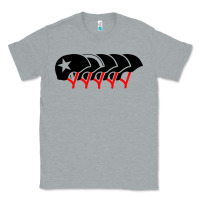 Heather Grey roller derby helmets Classic Tee - linhVisuals