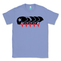 Colony Blue roller derby helmets Classic Tee - linhVisuals