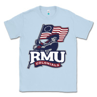 Dusty Blue robert morris colonials Classic Tee - linhVisuals