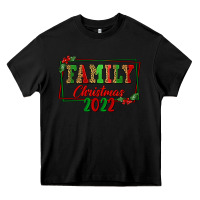 Black Family Christmas 2022 Heavy Core Tee - FaDigitalArtStudio