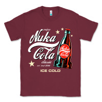 Burgundy klasicoke Classic Tee - linhVisuals