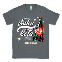 Charcoal Heather klasicoke Classic Tee - linhVisuals