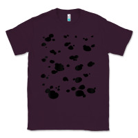 Plum dalmatian dog pattern funny diy costume t shirt Classic Tee - linhVisuals
