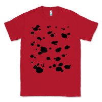 Red dalmatian dog pattern funny diy costume t shirt Classic Tee - linhVisuals