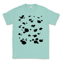 Seafoam dalmatian dog pattern funny diy costume t shirt Classic Tee - linhVisuals