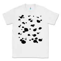 White dalmatian dog pattern funny diy costume t shirt Classic Tee - linhVisuals