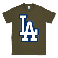 Army Green la los angeles Classic Tee - linhVisuals