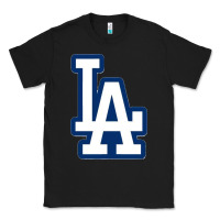 Black la los angeles Classic Tee - linhVisuals